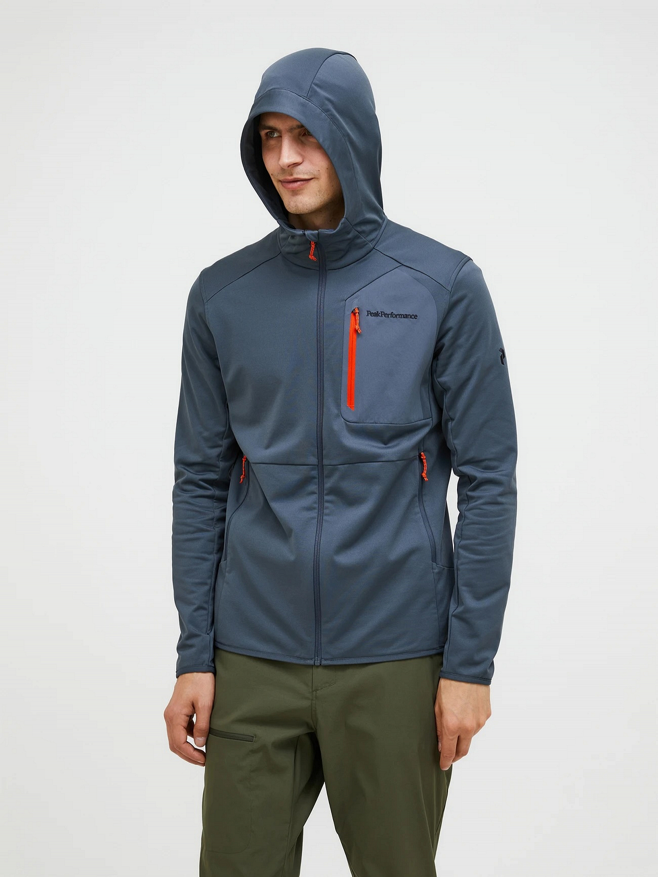Utility Light Zip Hood Men - Technical Midlayer